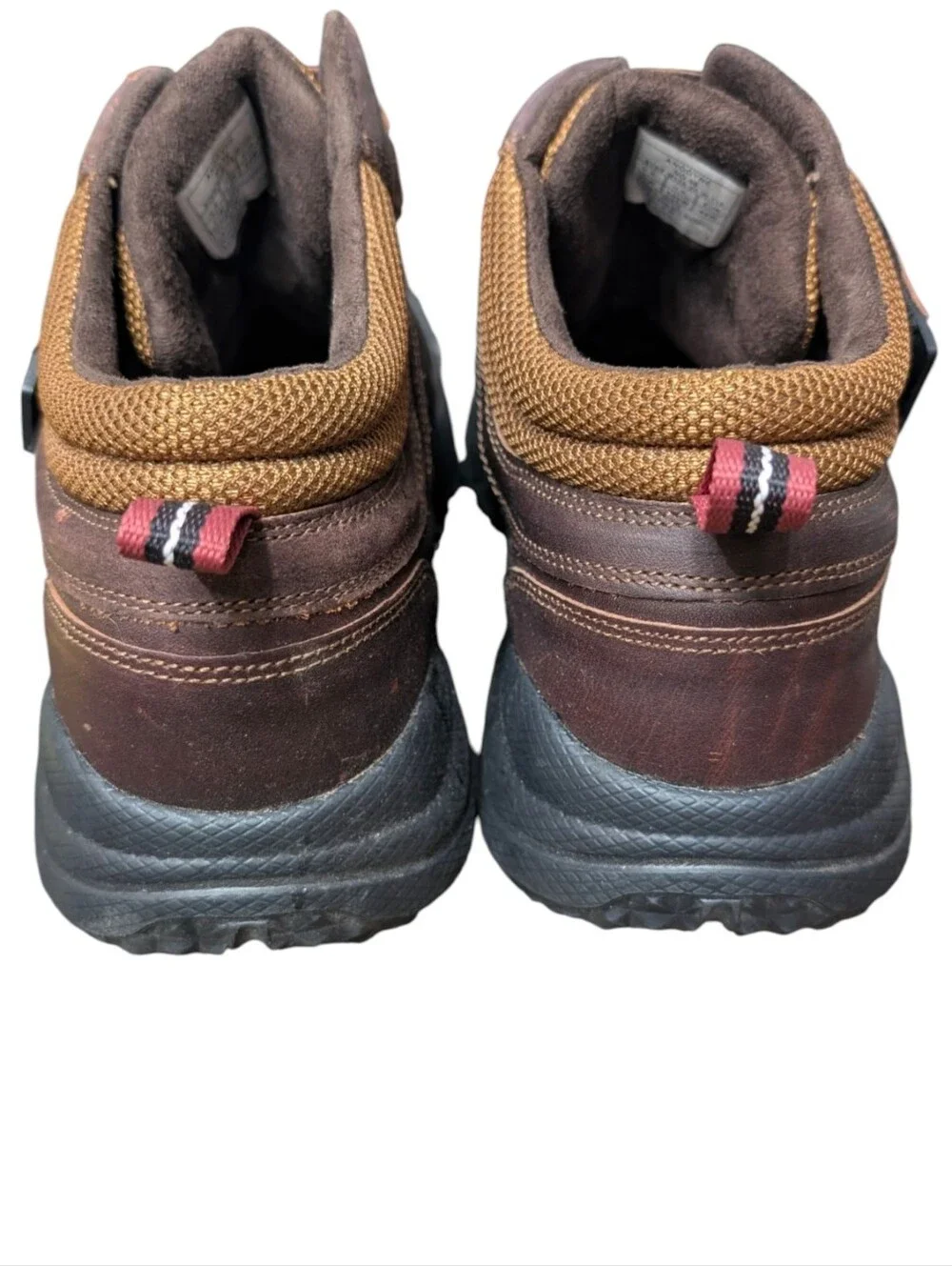 Anodyne No. 56 Leather‎ Hiking Boots Brown Wide 11W Comfort Trail Shoes Diabetic